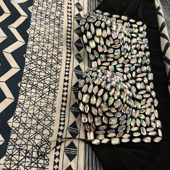 Rhinestone corset 2xl (fits M/L) - Picture 5 of 11